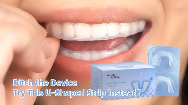 Teeth-Whitening-U-Wrap-Strips-cover - Double White double cover - Double White