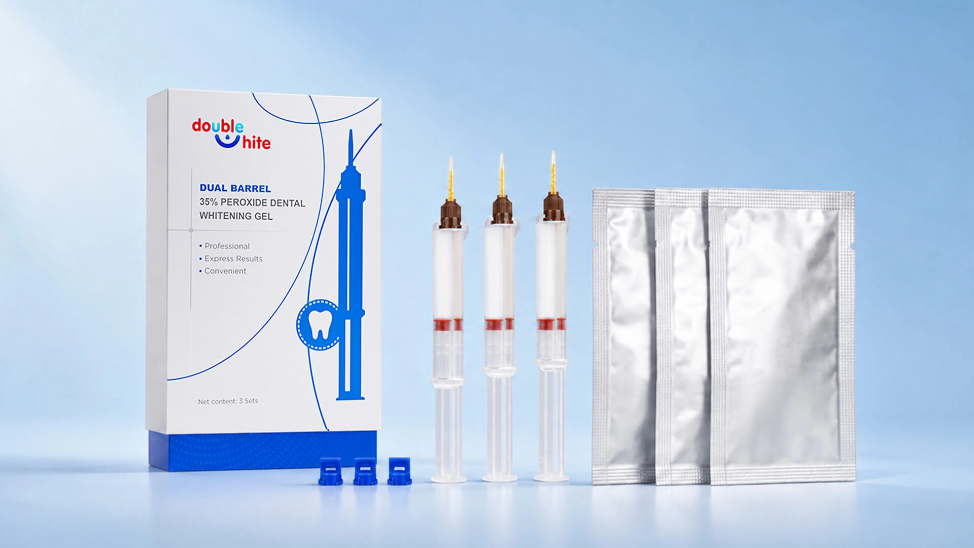 عبوة إعادة تعبئة وشراء متكرر - Double White