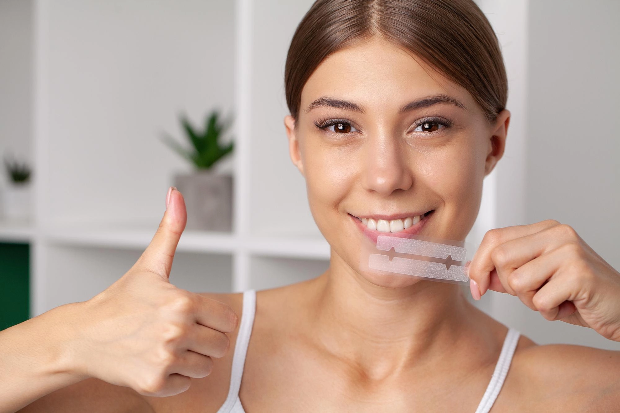 Produit de blanchiment dentaire utilisé dans un exemple de lancement de startup - Double White