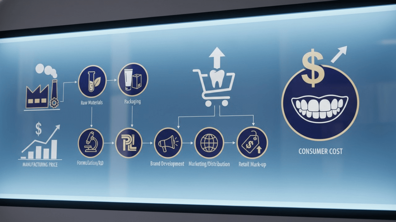 teeth whitening manufacturing price
