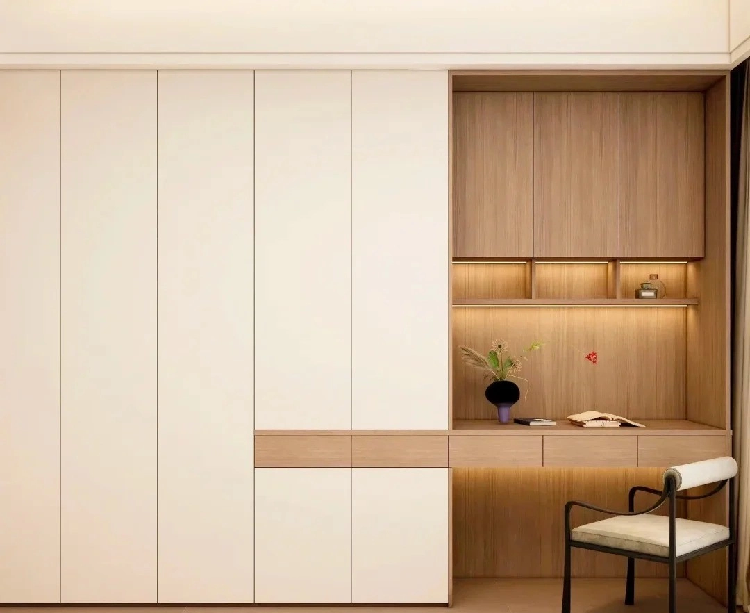 soft touch PET wardrobe