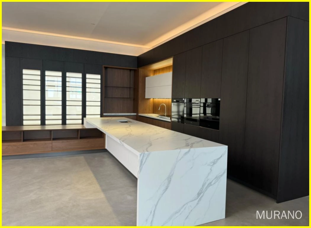 walnut-and-black-melamine-finish-kitchen-cabinet walnut and black melamine finish kitchen cabinet