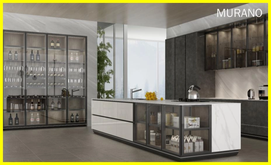 UV-marble-color-high-glossy-kitchen-cabinet-2 UV marble color high glossy kitchen cabinet 2