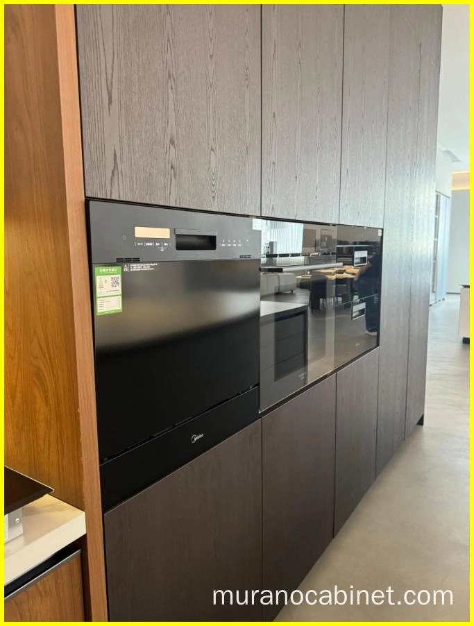 walnut-melamine-finish-kitchen-cabinet-3 walnut melamine finish kitchen cabinet 3