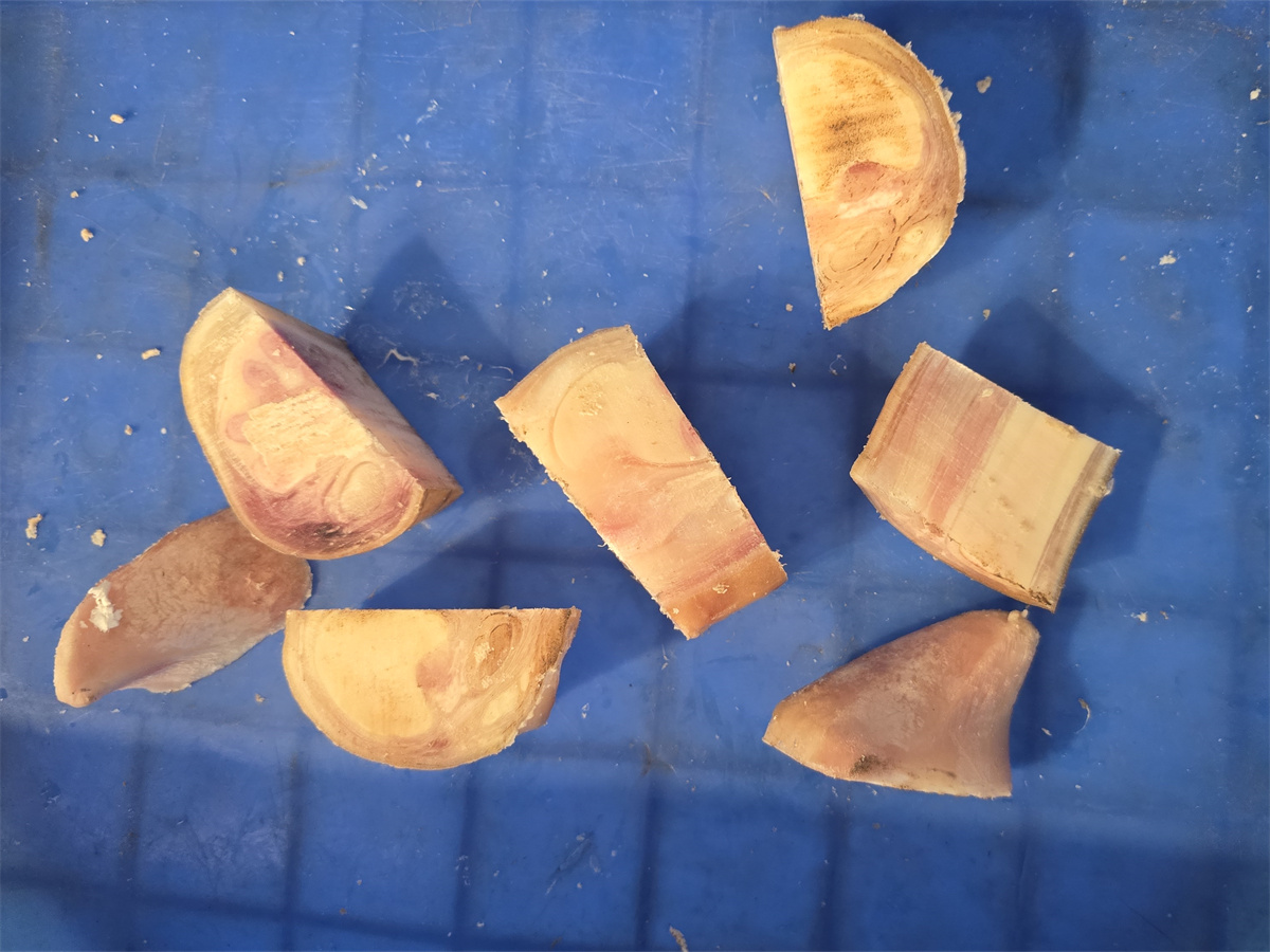 牛蹄分割切块机