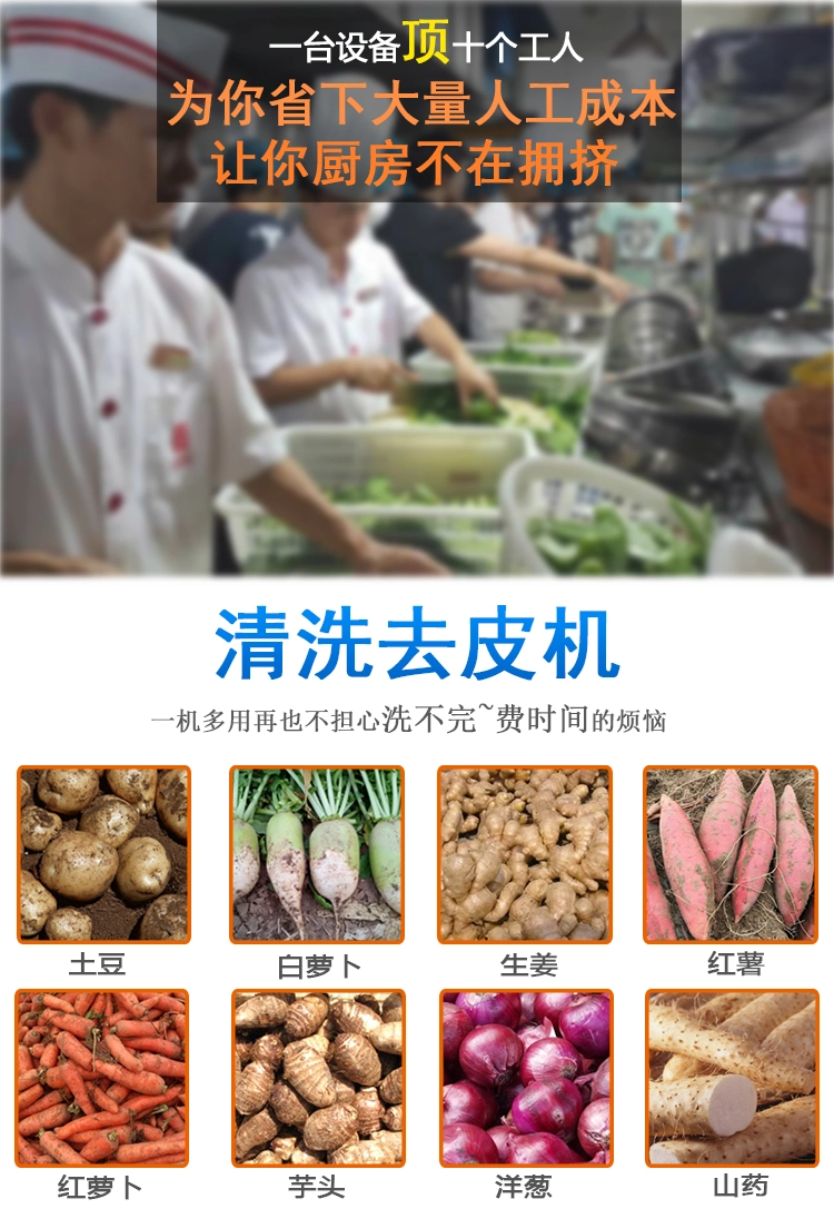 毛刷清洗去皮机 (2) - 祥九瑞盈
