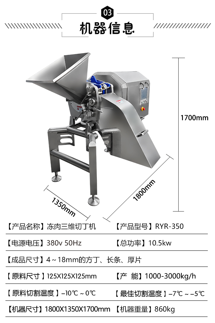 冻肉切丁机 (5) - 祥九瑞盈