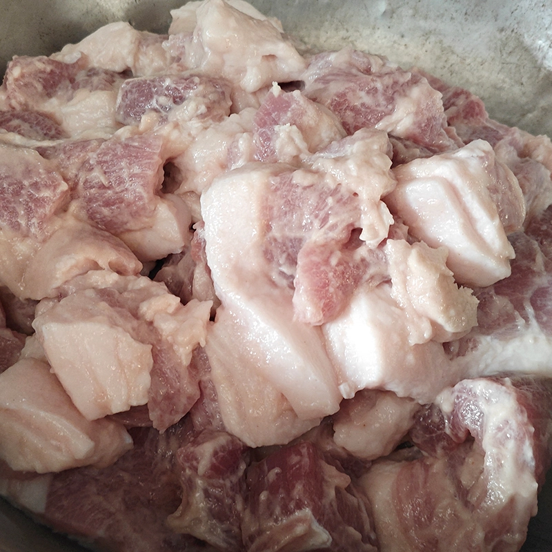 猪肉滚揉效果 - 祥九瑞盈