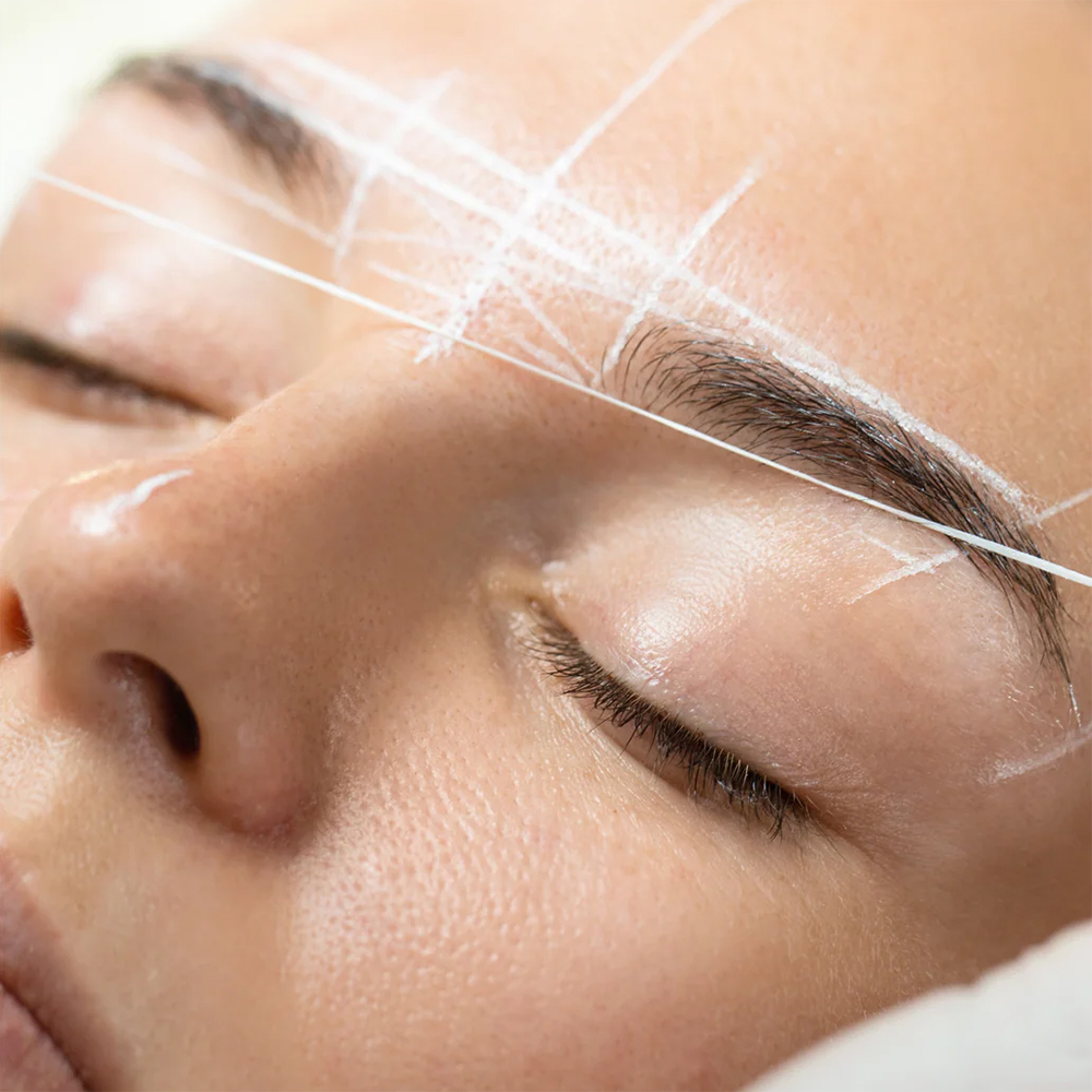 how to map brows with string