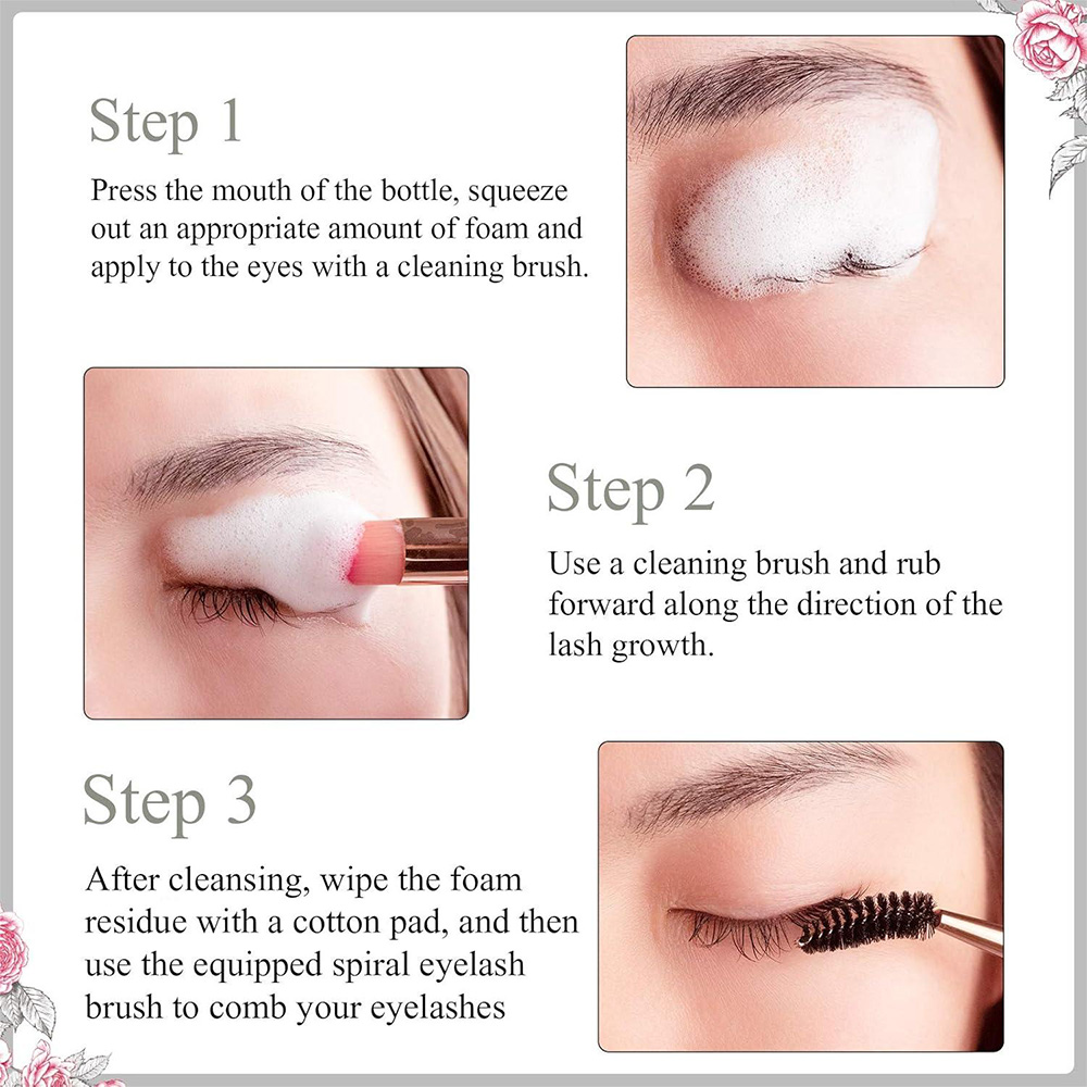 best way to get false eyelashes off