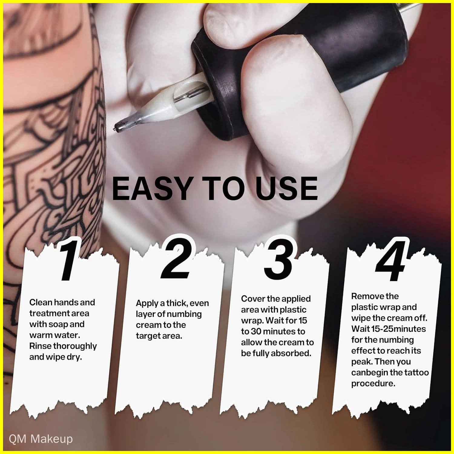 does tattoo numb cream work