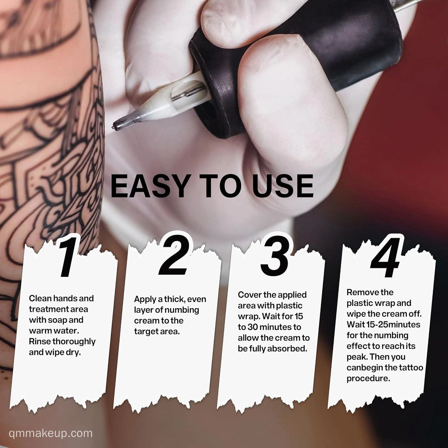 does tattoo numb cream work