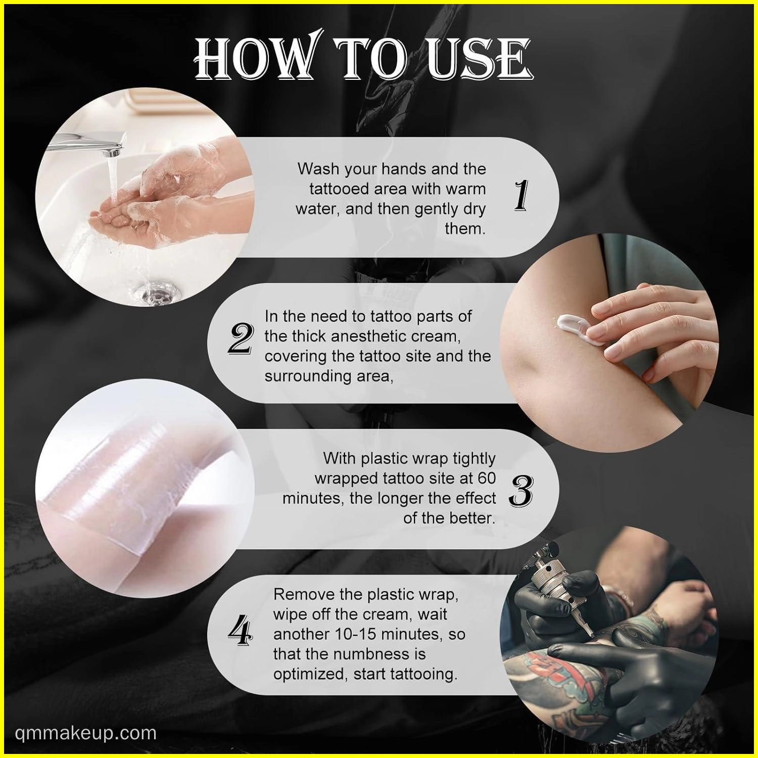 does tattoo numb cream work