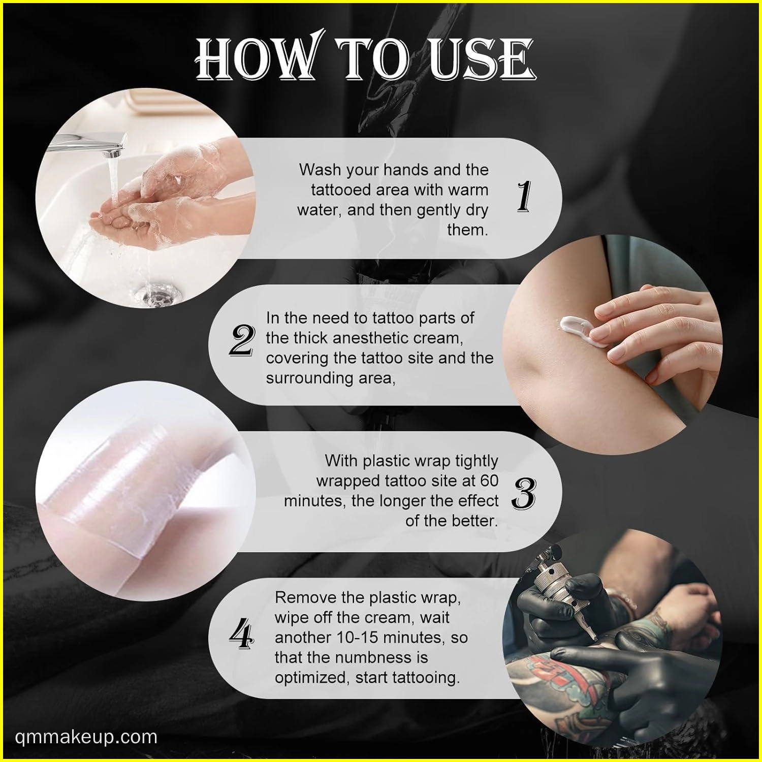 does tattoo numb cream work