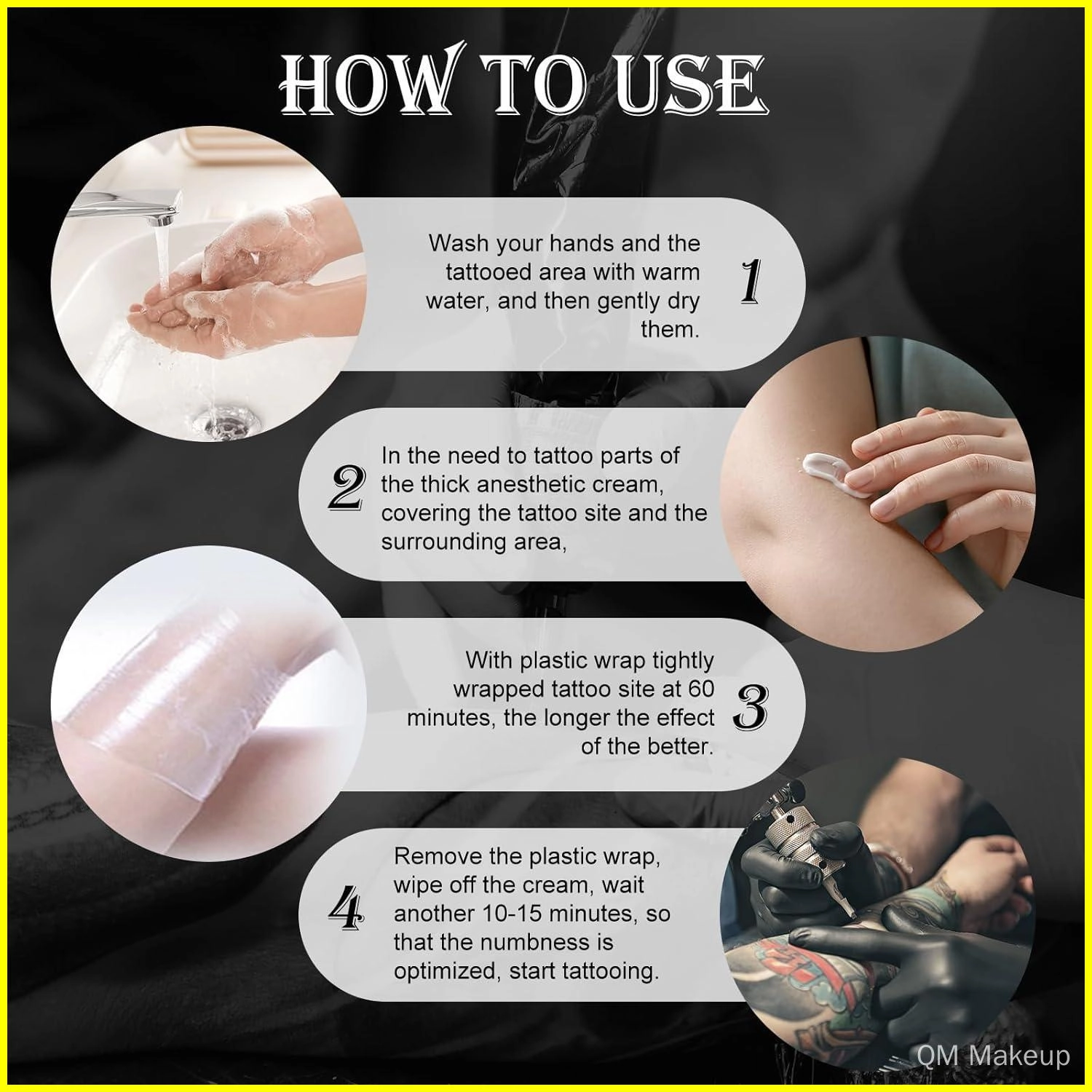 does tattoo numb cream work