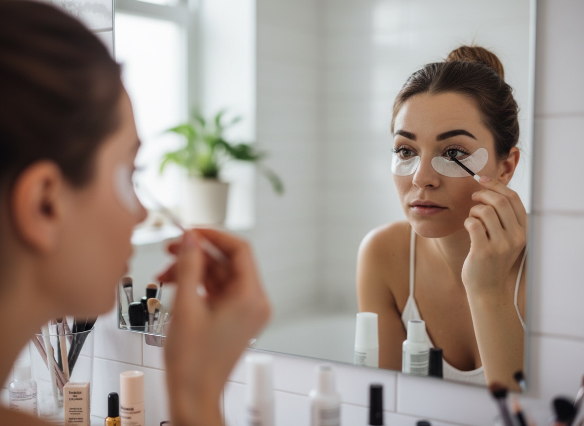 eye lash lift and tints