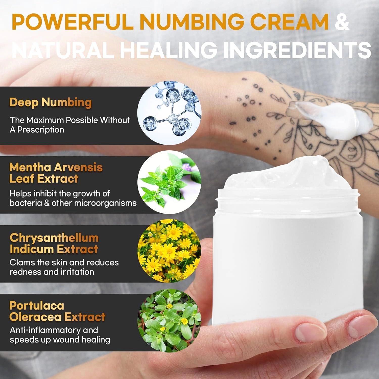 numb it tattoo cream
