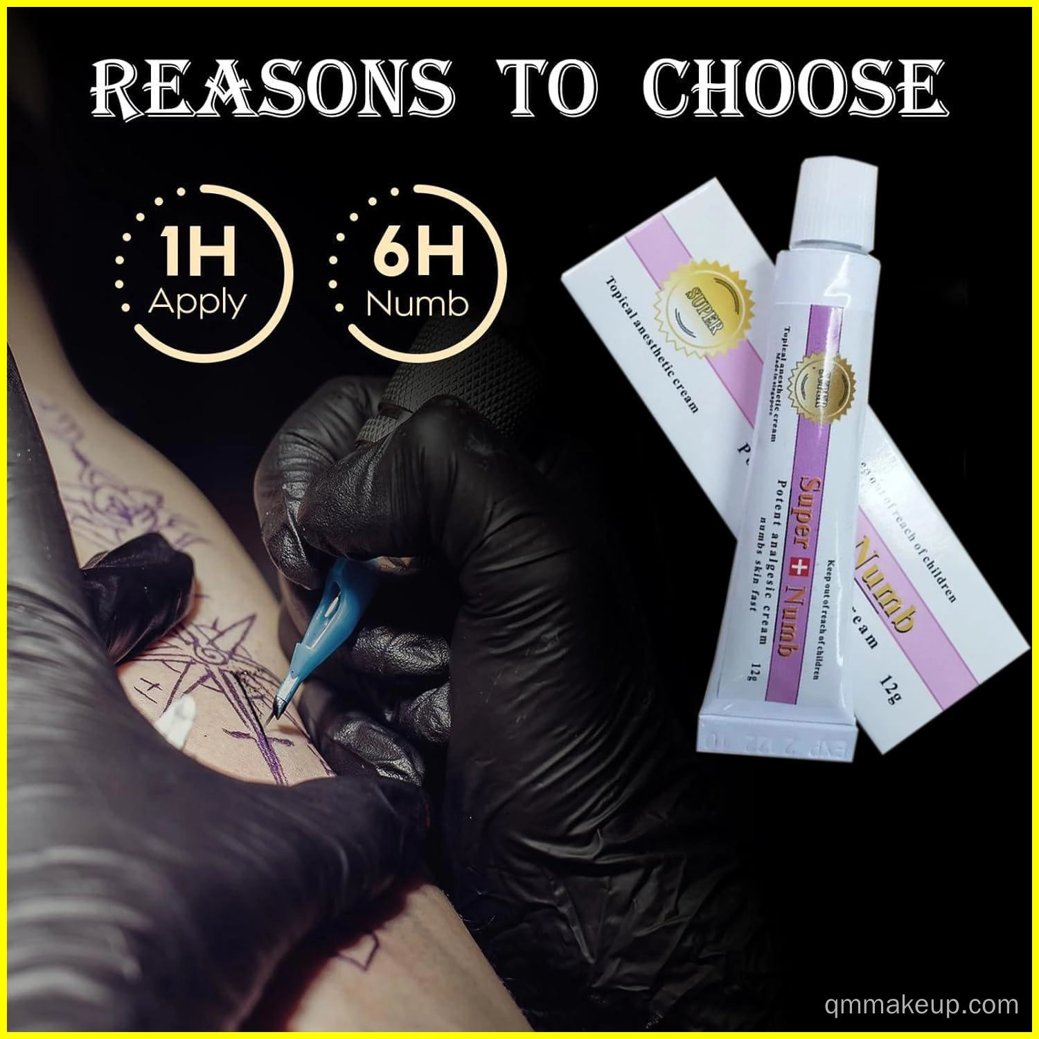 speed numb tattoo cream