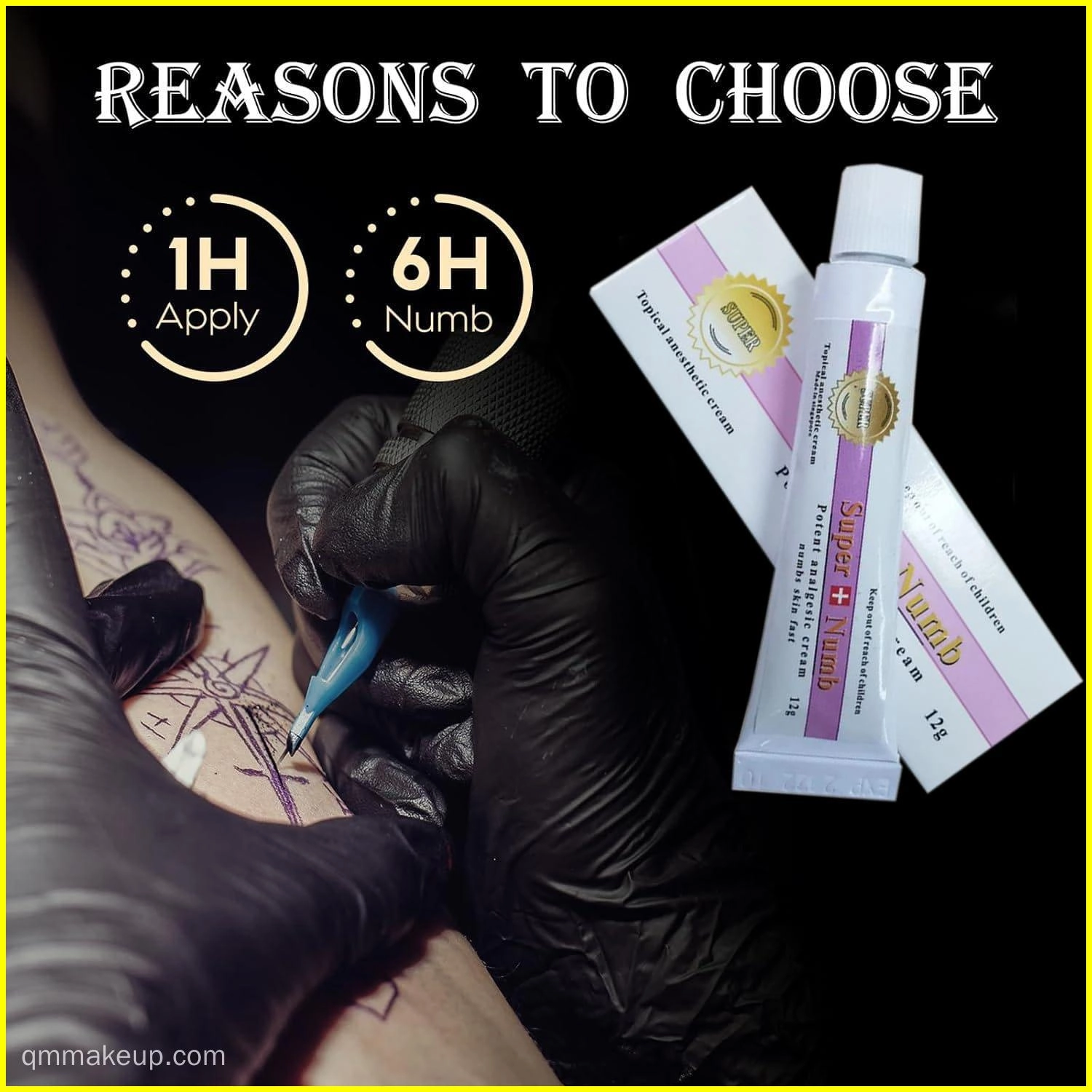speed numb tattoo cream