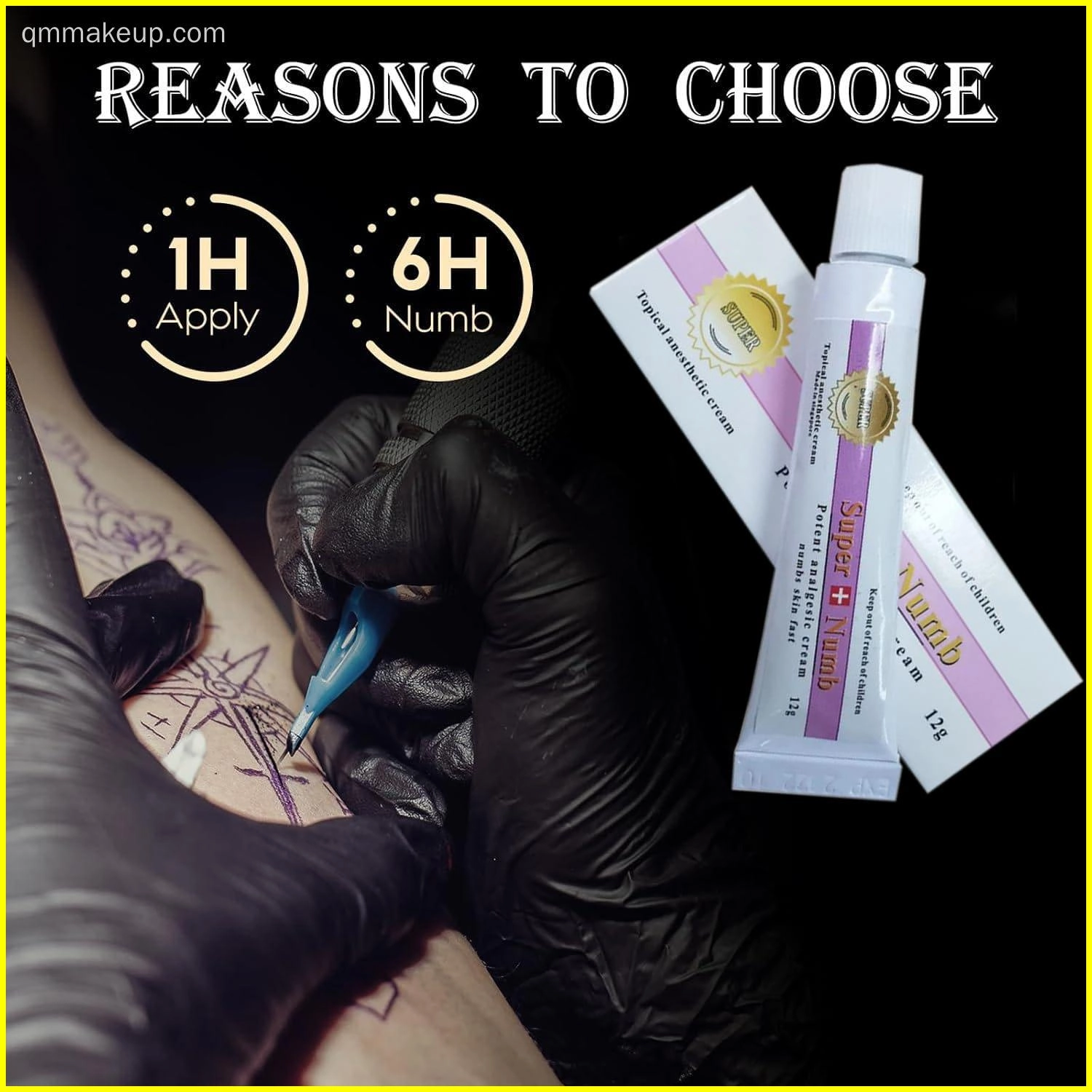 speed numb tattoo cream