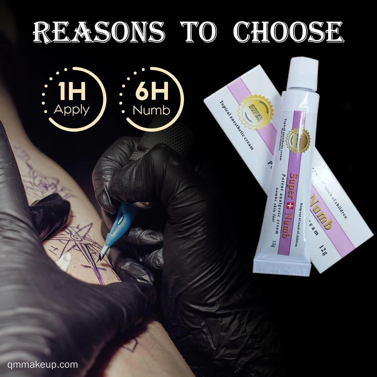 speed numb tattoo cream