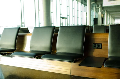 Airport general waiting area