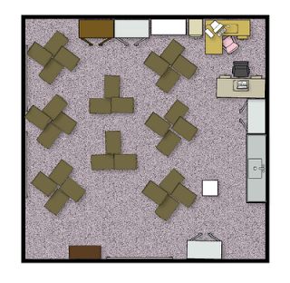 Collaborative discussion of classroom seating layouts-2