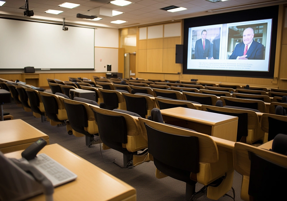 Auditorium chair area