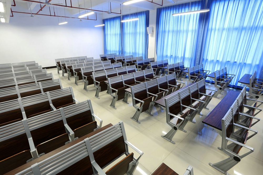 fixed tiered seating