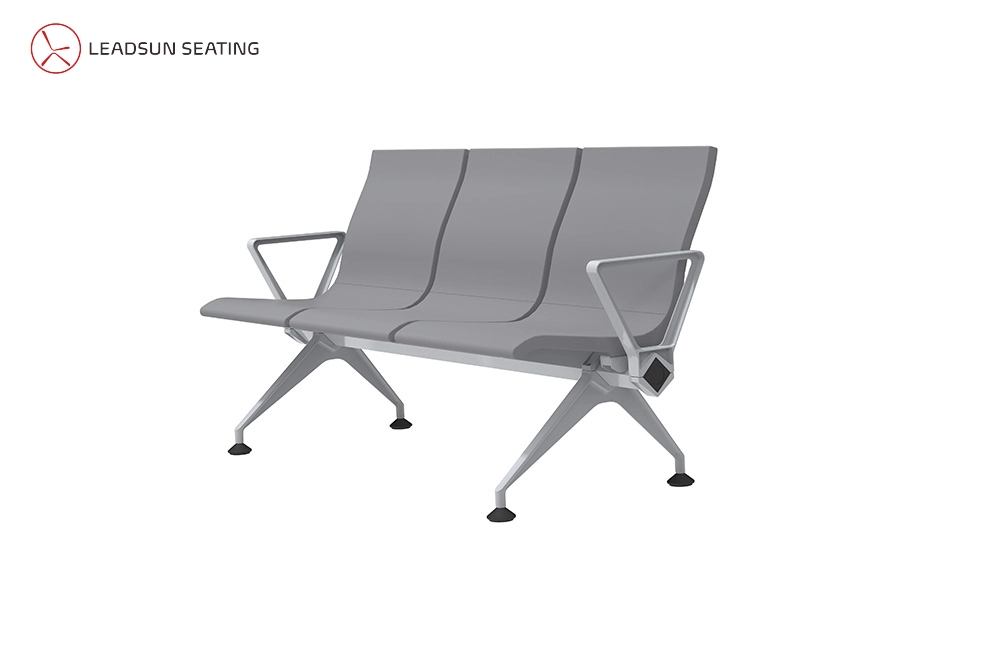 PU Aluminum Waiting Chair LS-537
