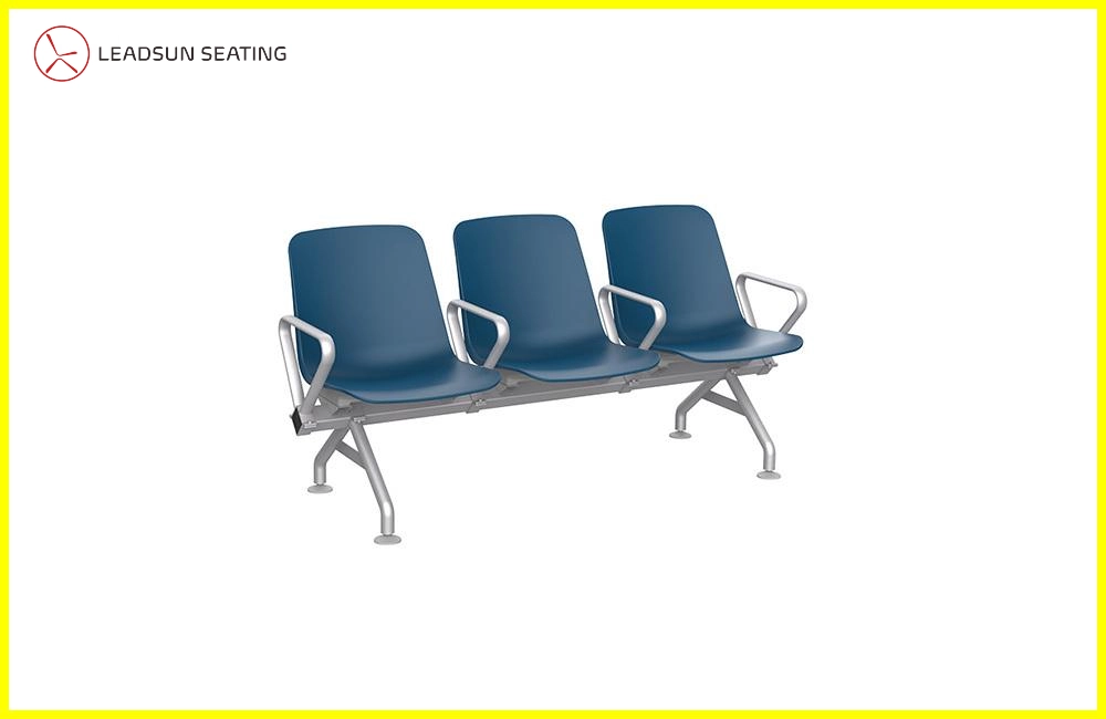 stainless steel waiting chair