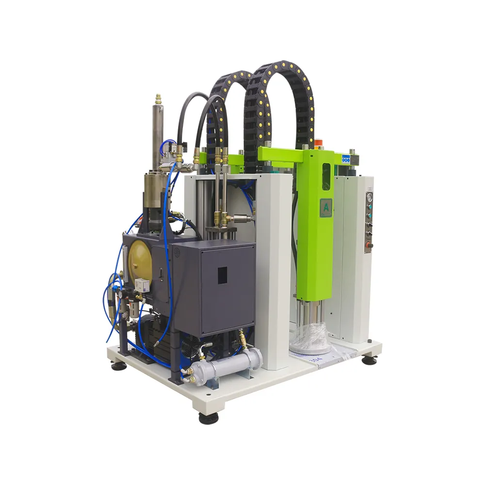 Hydraulic liquid silicone dosing system for LSR injection molding production - TYM