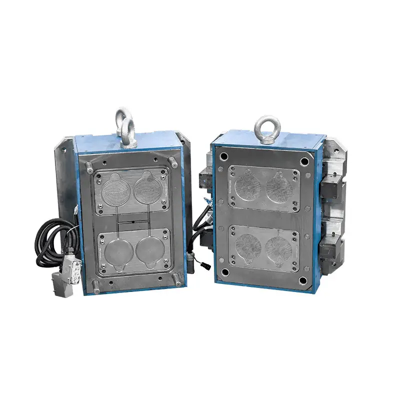 2K double-color LSR overmolding mold for multi-material silicone product manufacturing - TYM