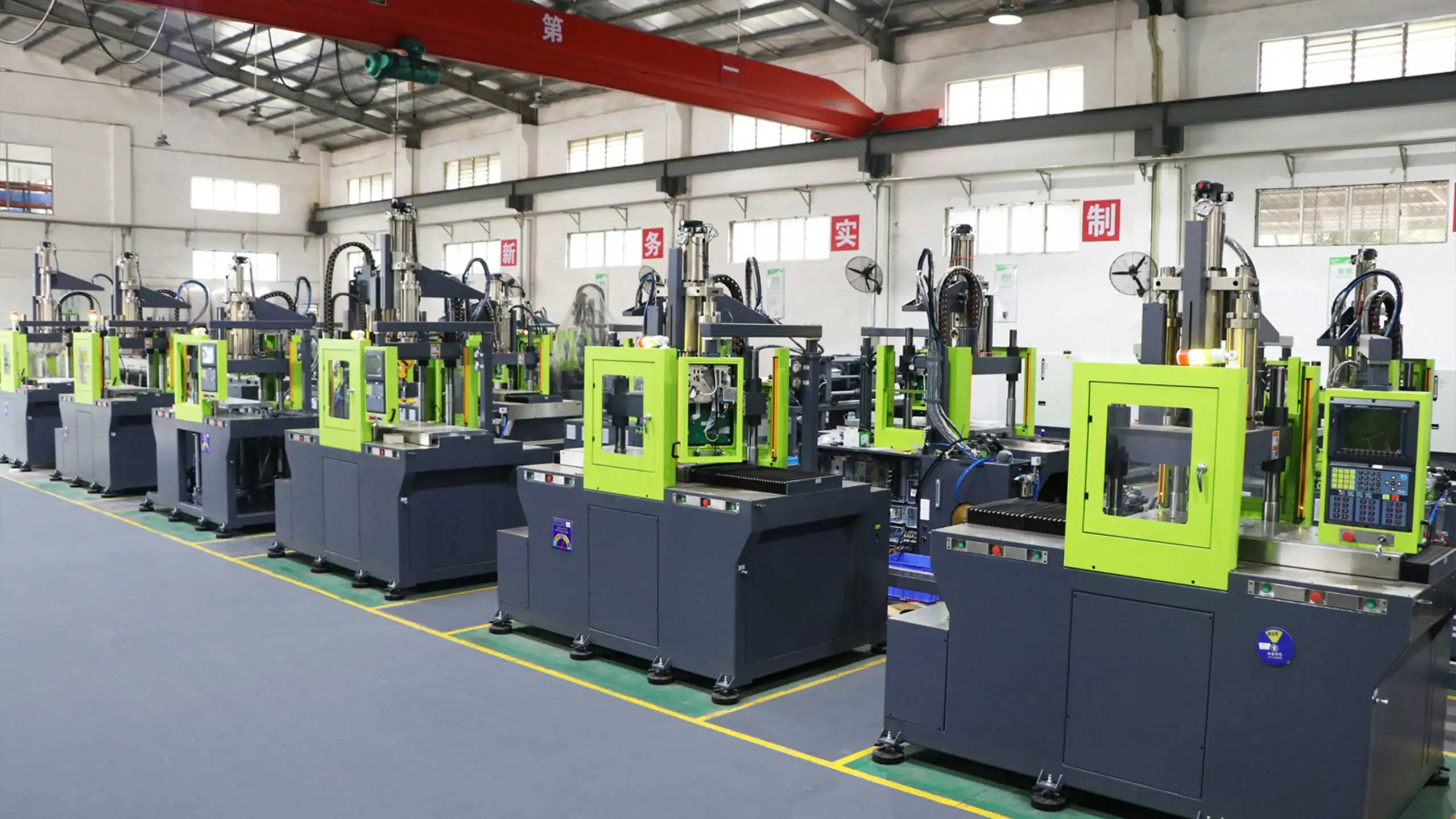 TYM manufacturing workshop for LSR machines molds and silicone production systems - TYM