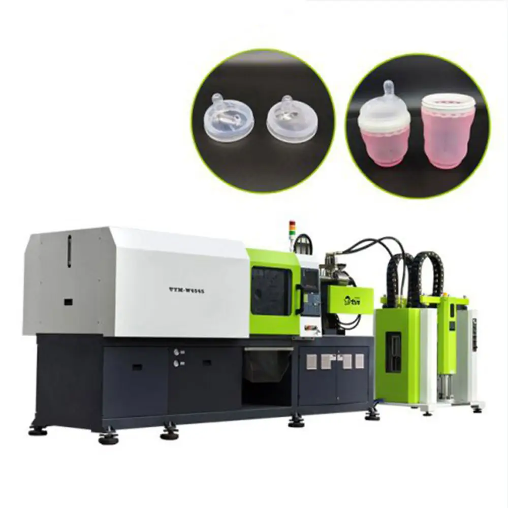 Horizontal-Liquid-silicone-rubber-injection-molding-machine-for-silicone-baby-nipple,bottle - TYM