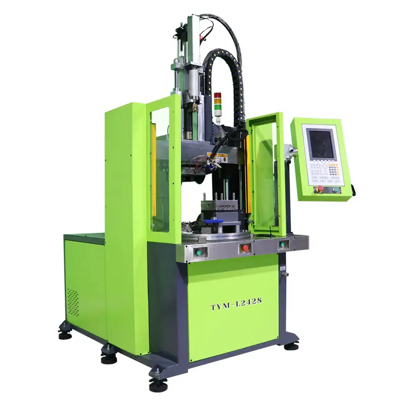 Vertical rotary micro LSR molding machine for precision silicone component production - TYM Vertical rotary micro LSR molding machine for precision silicone component production - TYM