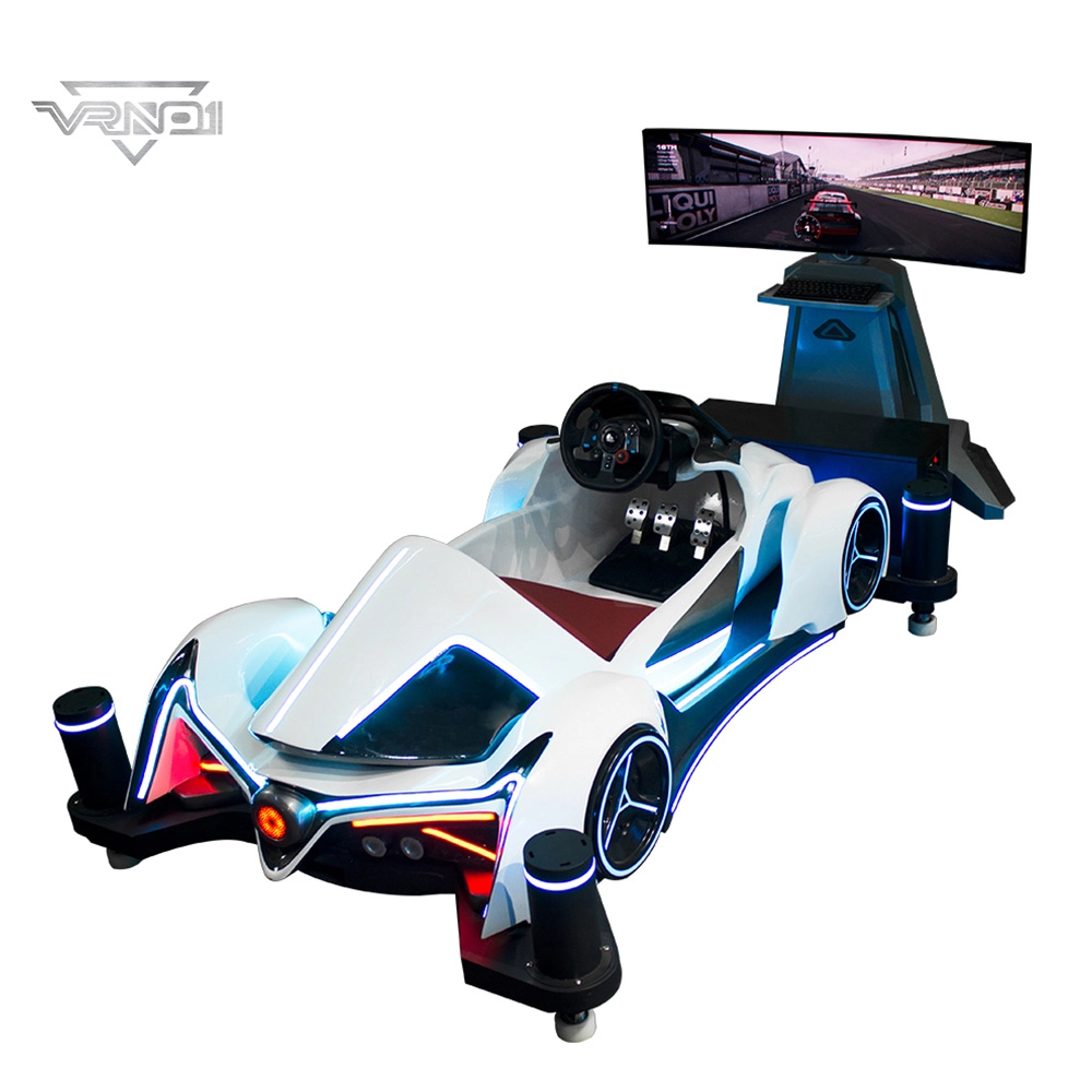 Simulador de carreras 4x4 de supercoches con pantalla curva extragrande, vibración e inclinación - VRN0.1