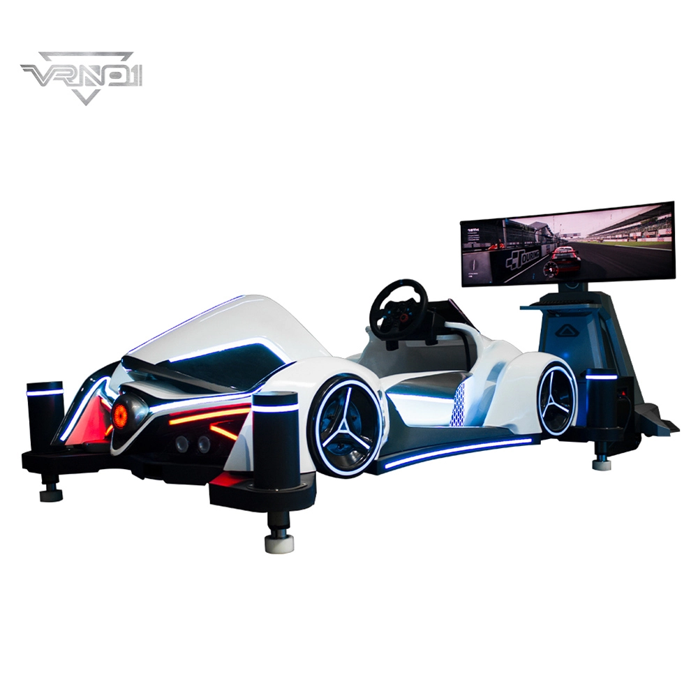 Simulador de carreras 4x4 de supercoches con pantalla curva extragrande, vibración e inclinación - VRN0.1