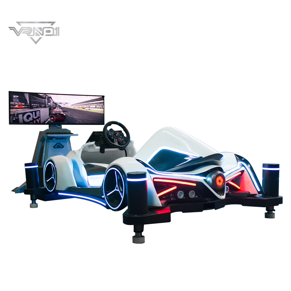 Simulador de carreras 4x4 de supercoches con pantalla curva extragrande, vibración e inclinación - VRN0.1