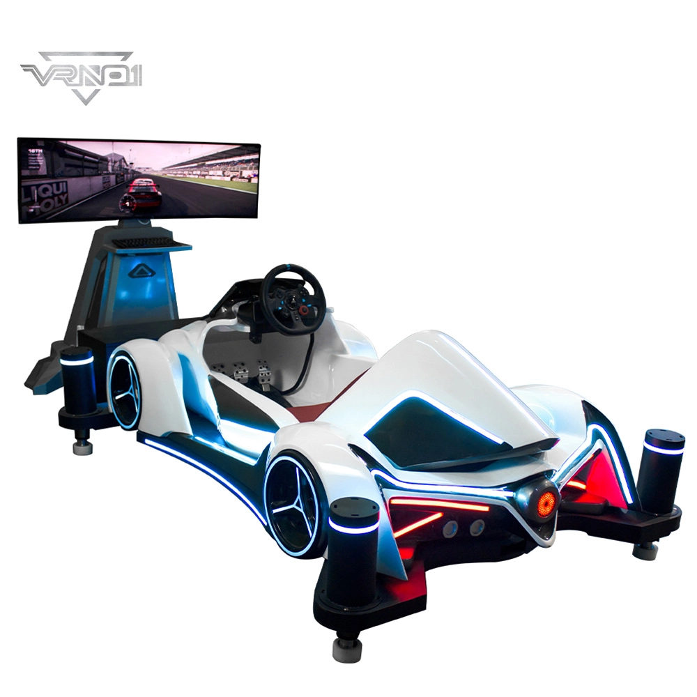 Simulador de carreras 4x4 de supercoches con pantalla curva extragrande, vibración e inclinación - VRN0.1