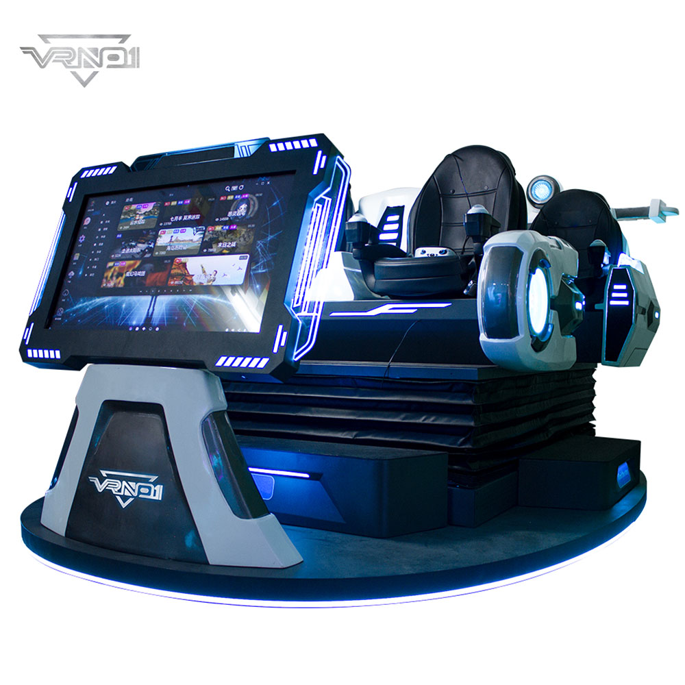 Cine de realidad virtual 9D, plataforma 6DOF, 6 asientos, nave espacial familiar de realidad virtual