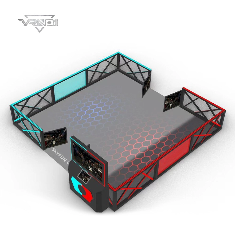 Plataforma de juegos de realidad virtual inmersiva con pantallas interactivas - VRN0.1 Rooming Arena VR: Plataforma de juegos de realidad virtual inmersiva con pantallas interactivas. - VRN0.1