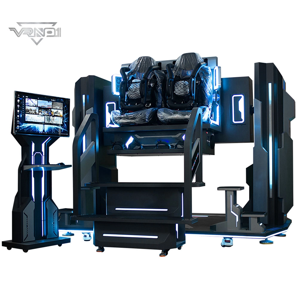 Montaña rusa de realidad virtual con rotación de 720 grados, juegos para dos personas, simulador de realidad virtual 9D - VRN0.1