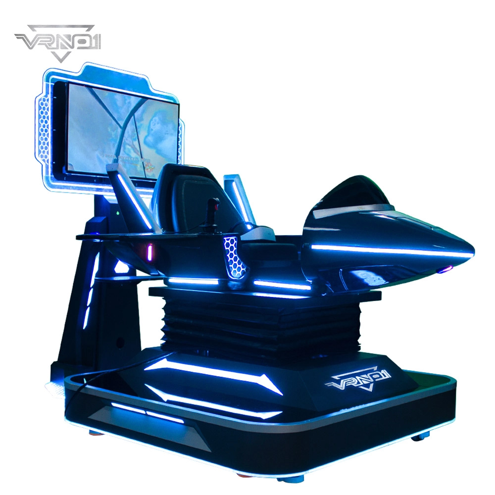 Simulador de vuelo de avión Thunder Fighter (VR 9D) con rotación de 360 ​​grados para un jugador - VRN0.1