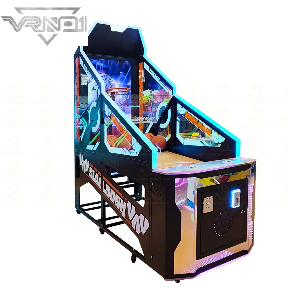 Arcade Electronic Basketball Game Console Coin-Operated Classic Street Basketball Machine (2) - VRN0.1