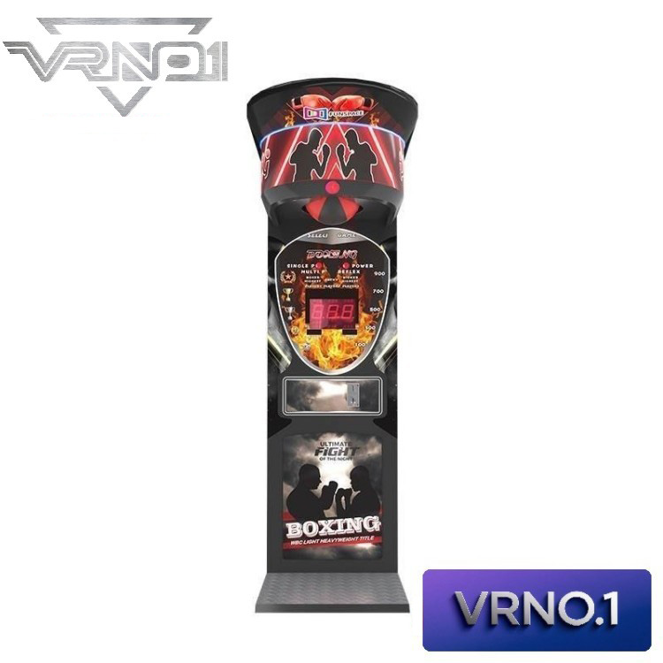 Black and red boxing game machine (6)