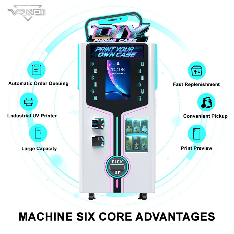 Brand New Design DIY Phone Case Printing Self-Service Vending Machine (1) Brand New Design DIY Phone Case Printing Self-Service Vending Machine (1)