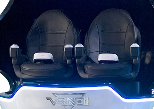 Cápsula de realidad virtual que simula el juego espacial - VRN0.1