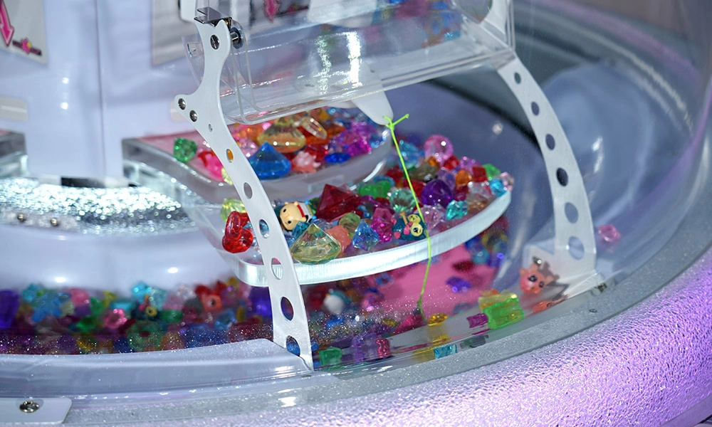 Máquina de juego de monedas, parque temático de interior, arcade de números de la suerte, canje de dulces, grúa de garra, máquina expendedora de premios (6) - VRN0.1