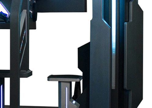 Silla giratoria de cine VR de 720 grados con dos asientos - VRN0.1 Montaña rusa de realidad virtual giratoria de 720 grados con dos asientos y silla de cine VR - VRN0.1